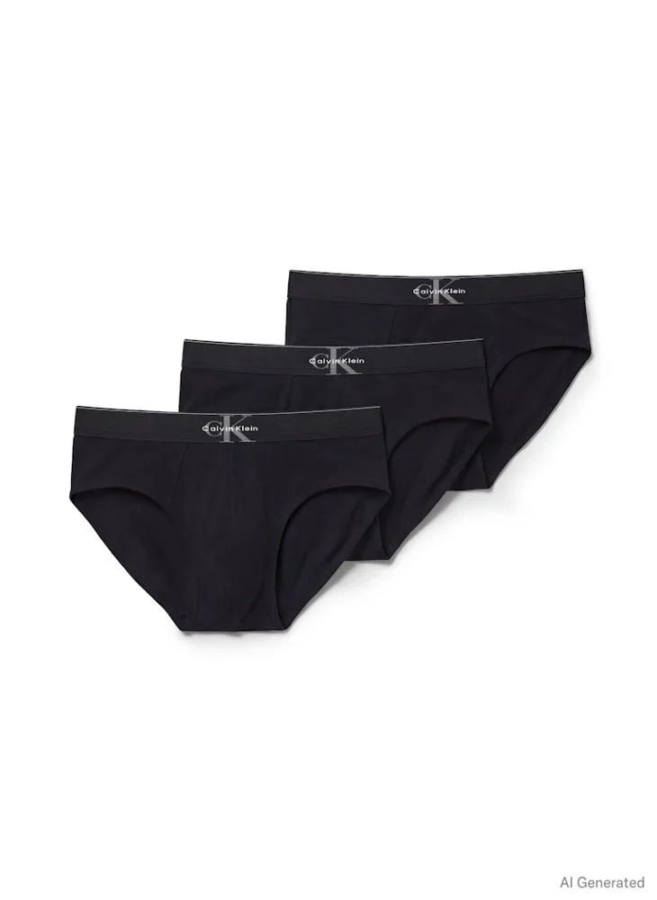 CALVIN KLEIN Graphic Monogram Cotton Stretch Briefs